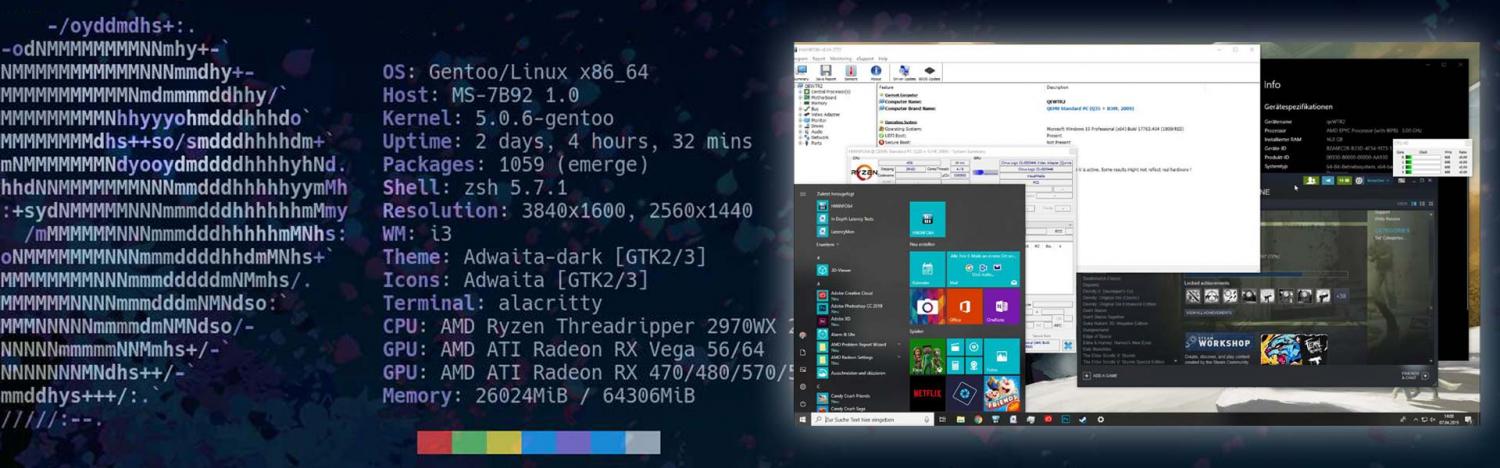 Partina City uophørlige ris AMD Ryzen ThreadRipper KVM Windows 10 GPU pass-through | bytee.net