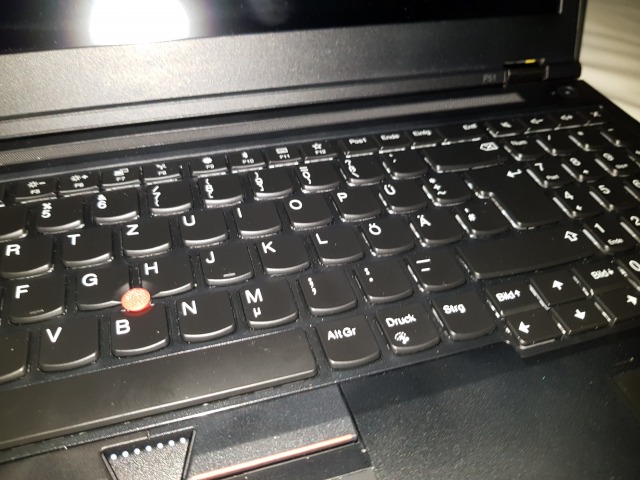 ThinkPad P51 keyboard