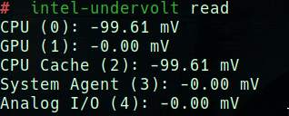 Razer CPU Undervolt